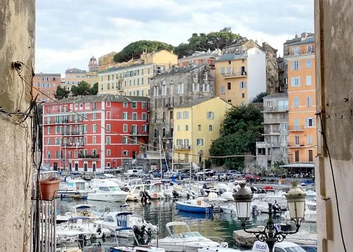 Charmant Studio Climatise Avec Parking, Au Coeur De Pietranera, Plage A 500M, Bastia A 2Km