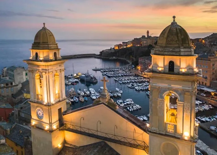 Charmant Studio Climatise Avec Parking, Au Coeur De Pietranera, Plage A 500M, Bastia A 2Km