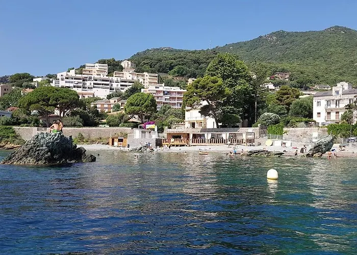 Charmant Studio Climatise Avec Parking, Au Coeur De Pietranera, Plage A 500M, Bastia A 2Km